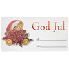 Presentetikett Julmotiv
